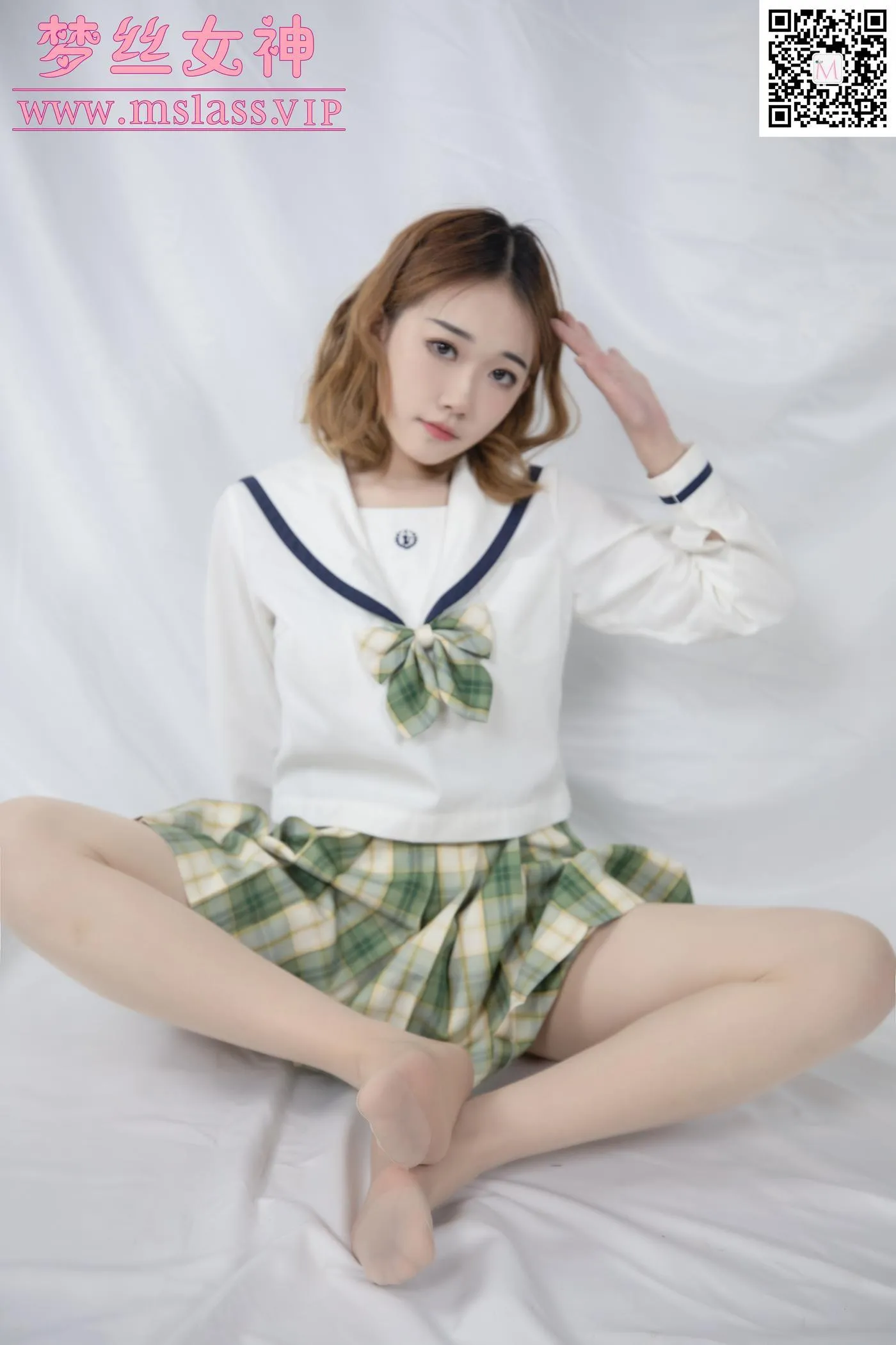 [MSLASS梦丝女神] 2020.11.23 NO.133 小茶 日系萌萌哒 [77P]插图